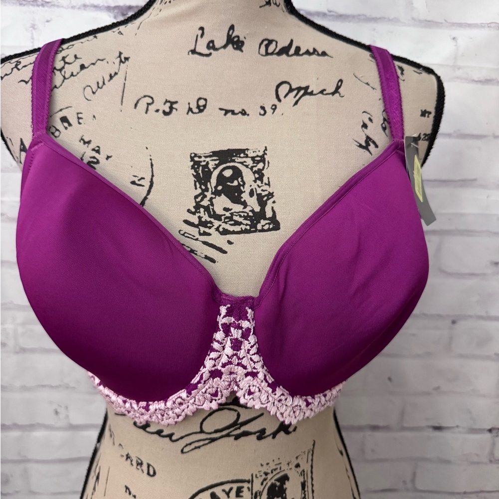 Wacoal Bra 36G Embrace Lace T Shirt‎ Bra 853191 Classic Seamless Underwired New